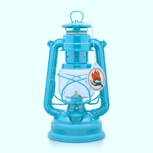 Feuerhand Stormlamp 276 Pastel blauw